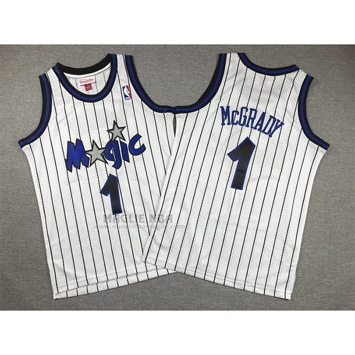 Maglia
 Tracy McGrady NO 1 Bambino
 Orlando Magic Mitchell & Ness 2003-04 Bianco
